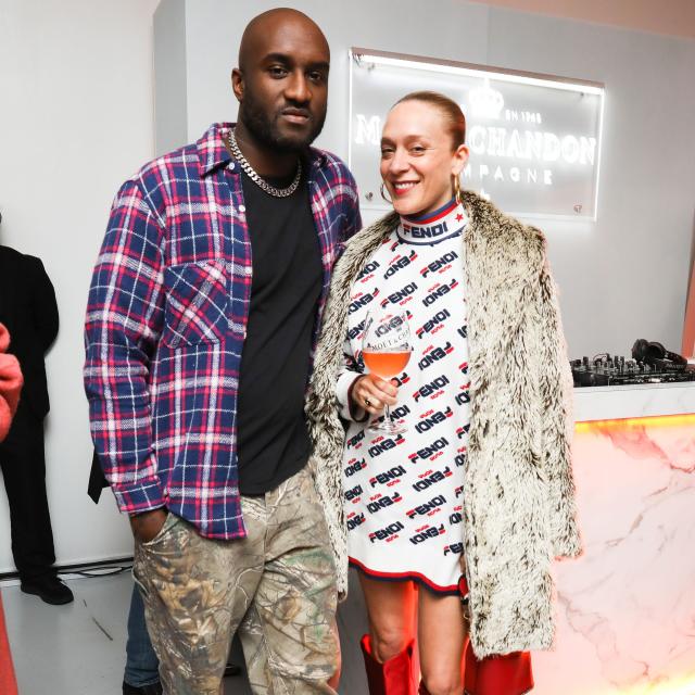 Virgil Abloh and Moët & Chandon Celebrate Their New Limited-Edition Bottle