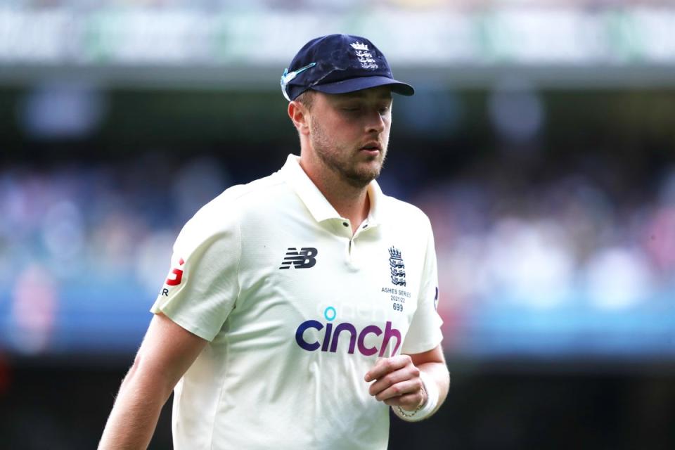 Ollie Robinson has made a bright start to his Test career (Jason O’Brien/PA)