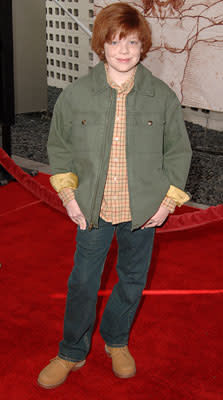 Cameron Monaghan at the Hollywood premiere of Paramount Pictures' Charlotte's Web