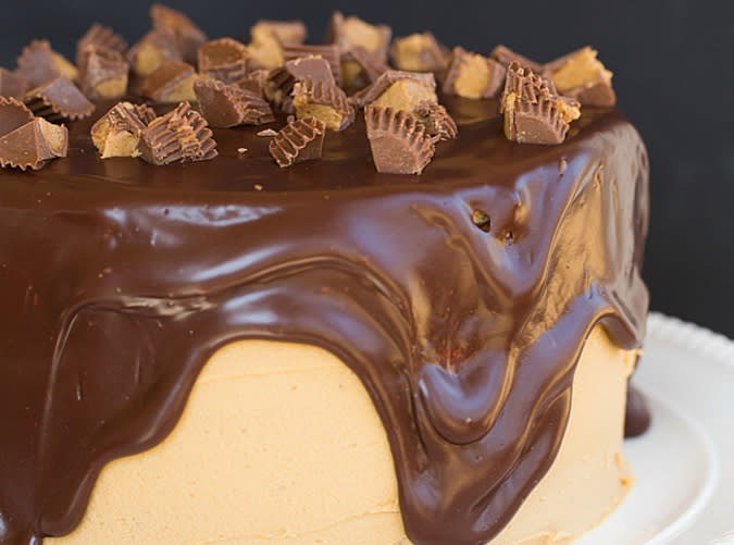 Peanut Butter Cup Overload Cake