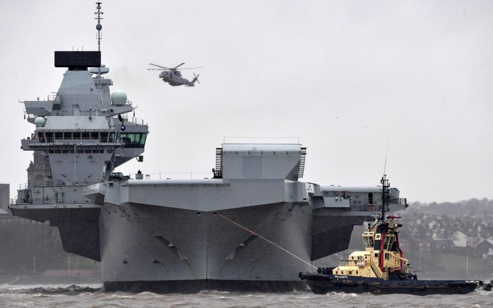 HMS Prince of Wales - PAUL ELLIS/AFP via Getty Images