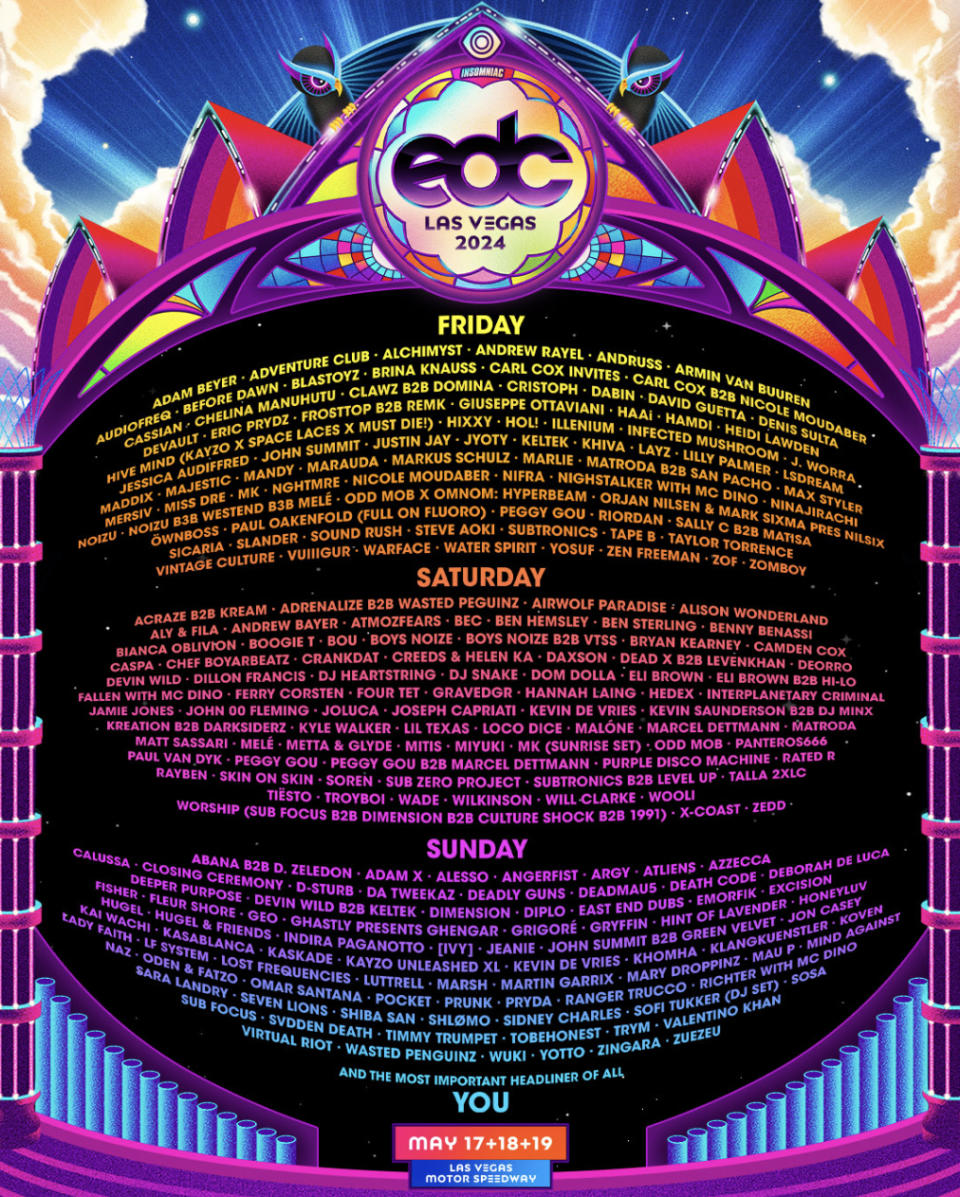 EDC 2024 Line-Up