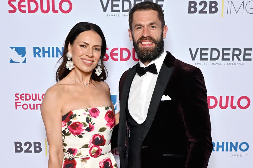 Liz and Kelvin rocked a glamorous look for the ball -Credit:Getty Images