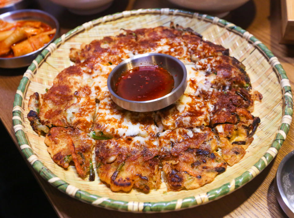 obba bbq - cheese haemulpajeon