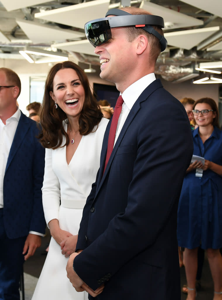 The Duke And Duchess Of Cambridge Visit Poland - Day 1