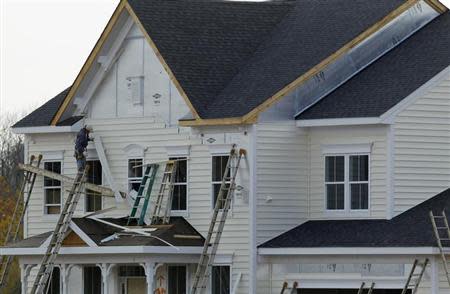 New housing construction is seen in Poolesville, Maryland, October 23, 2012. REUTERS/Gary Cameron