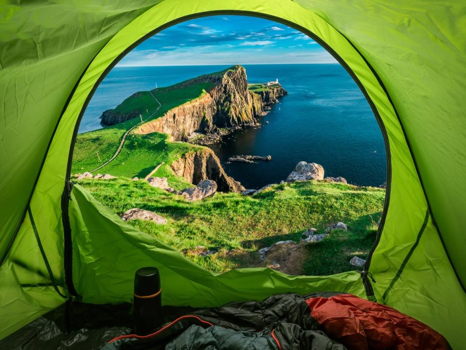 Paddle and pitch up on the West Highlands (Getty Images/iStockphoto)