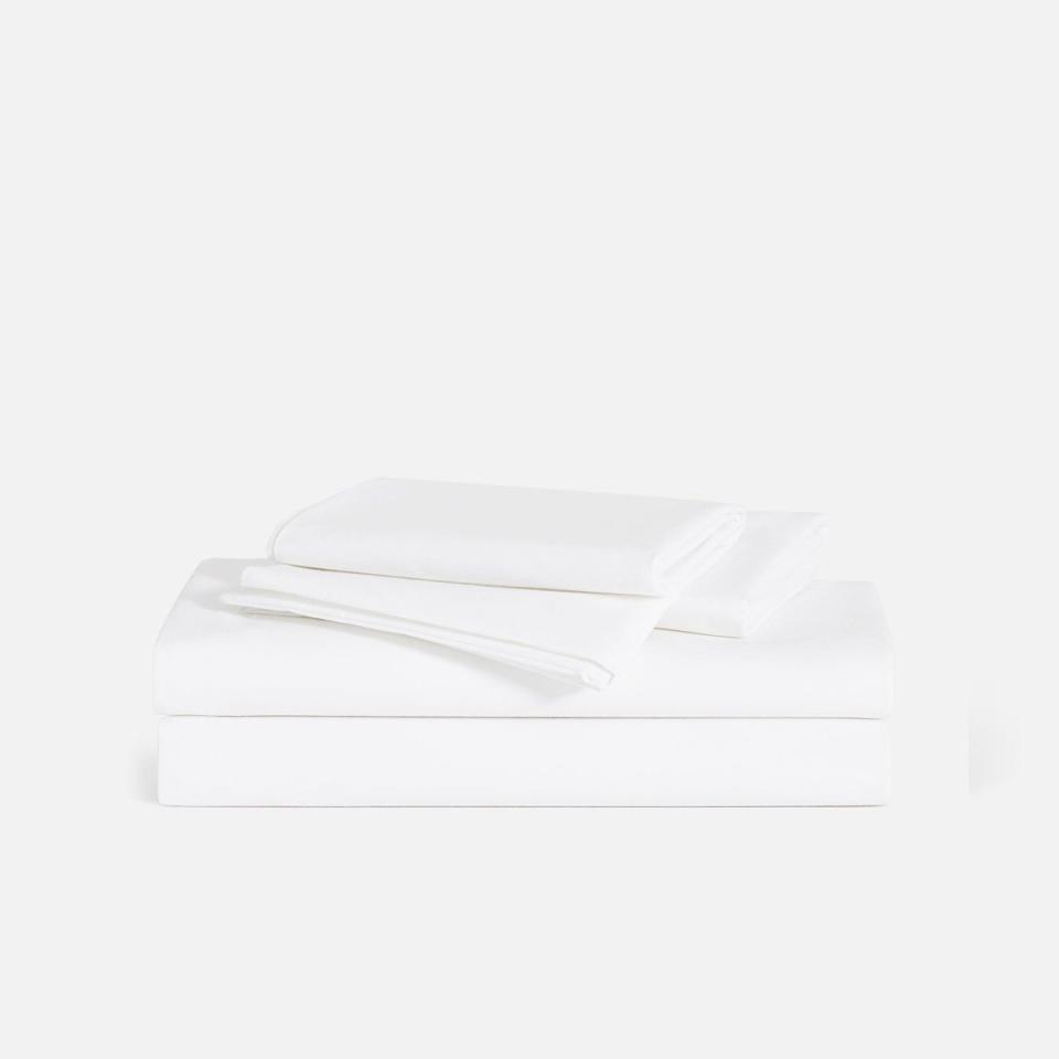 <p><strong>Brooklinen</strong></p><p>brooklinen.com</p><p><strong>$169.00</strong></p><p><a href="https://go.redirectingat.com?id=74968X1596630&url=https%3A%2F%2Fwww.brooklinen.com%2Fproducts%2Fluxe-hardcore-sheet-bundle&sref=https%3A%2F%2Fwww.harpersbazaar.com%2Ffashion%2Ftrends%2Fg32884283%2Fbest-egyptian-cotton-sheets%2F" rel="nofollow noopener" target="_blank" data-ylk="slk:Shop Now;elm:context_link;itc:0;sec:content-canvas" class="link ">Shop Now</a></p><p>A little sateen goes a long way for a good night sleep.</p>