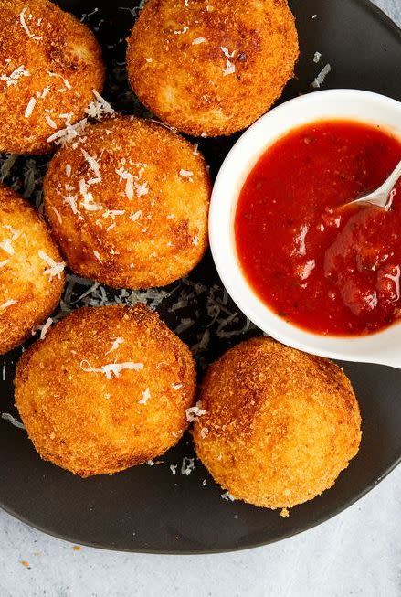 arancini, 3 ways