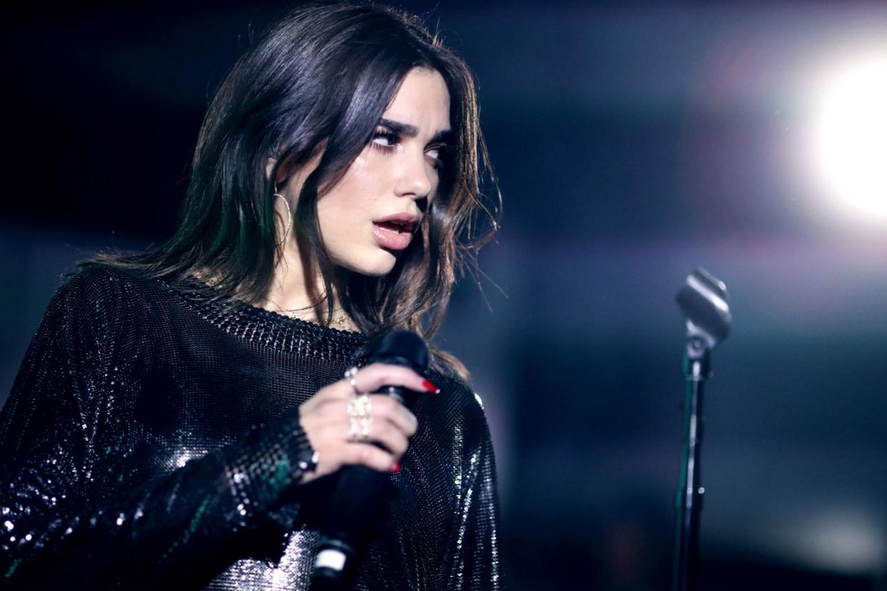 Cryptic: Dua Lipa has tweeted in the wake of cheating allegations: Christopher Polk/Getty Images for Mastercard