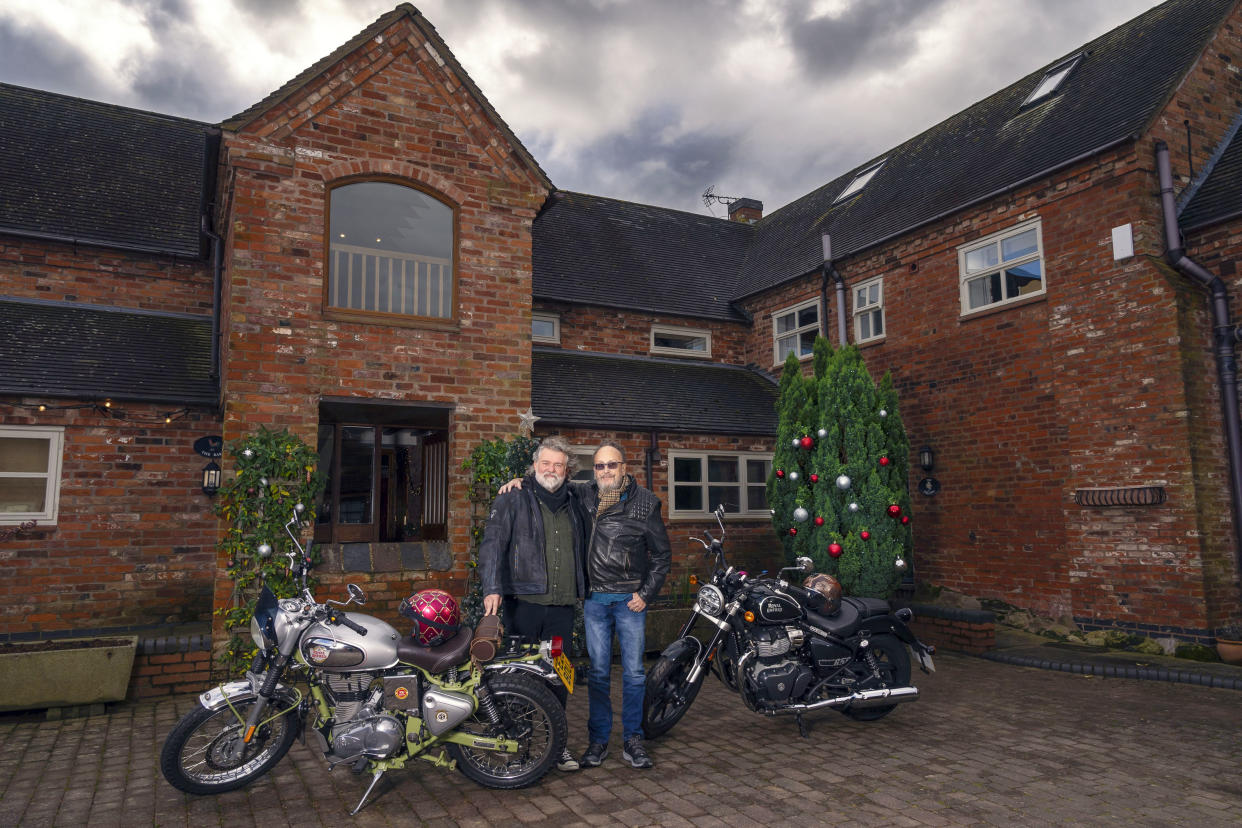  The Hairy Bikers: Coming Home for Christmas on BBC2 sees Si and Dave rustling up a festive feast. 