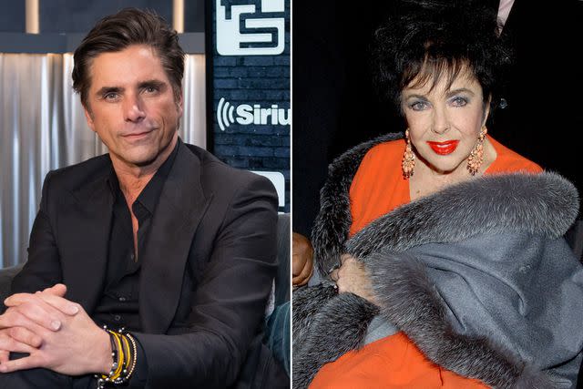 <p>Noam Galai/Getty, Gregg DeGuire/WireImage</p> John Stamos and Elizabeth Taylor