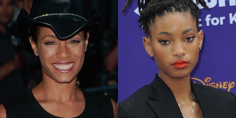 Jada Pinkett Smith and Willow Smith at 19