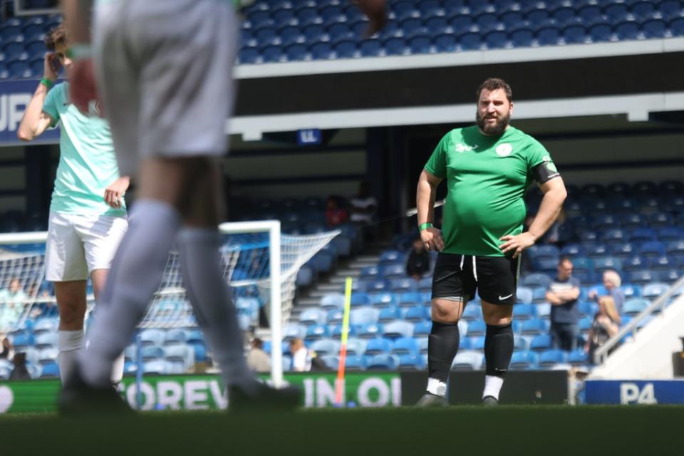 Grenfell AFC player Ivan Costa during a match against South London FC (James Manning/PA) (PA Wire)