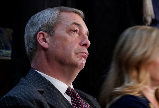 <strong>Nigel Farage was among right-wingers scheduled to attend.</strong> (Photo: Joshua Roberts via Reuters)