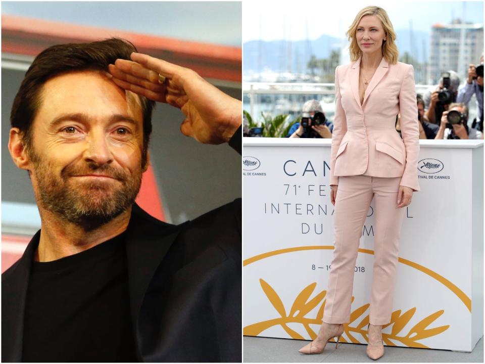 Hugh Jackman and Cate Blanchett