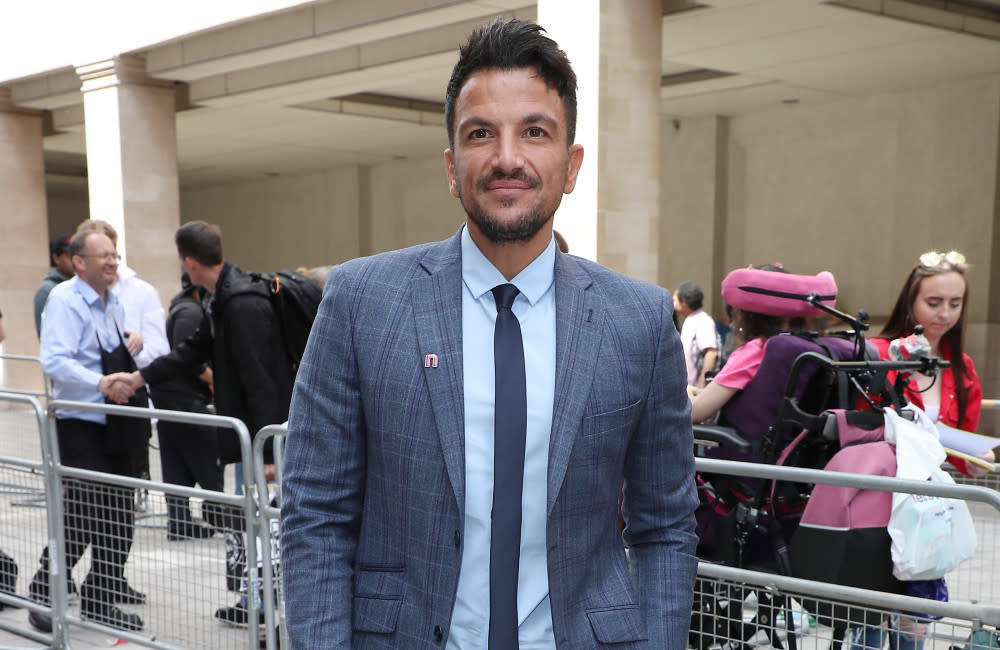 Peter Andre was once pulled over by police who thought he was drinking a pint of Guinness while driving credit:Bang Showbiz