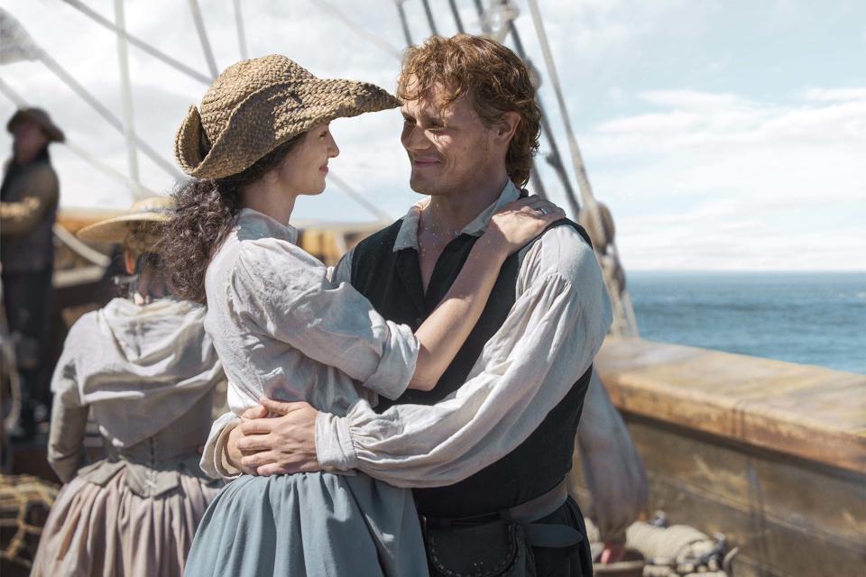 Sam Heughan in Outlander