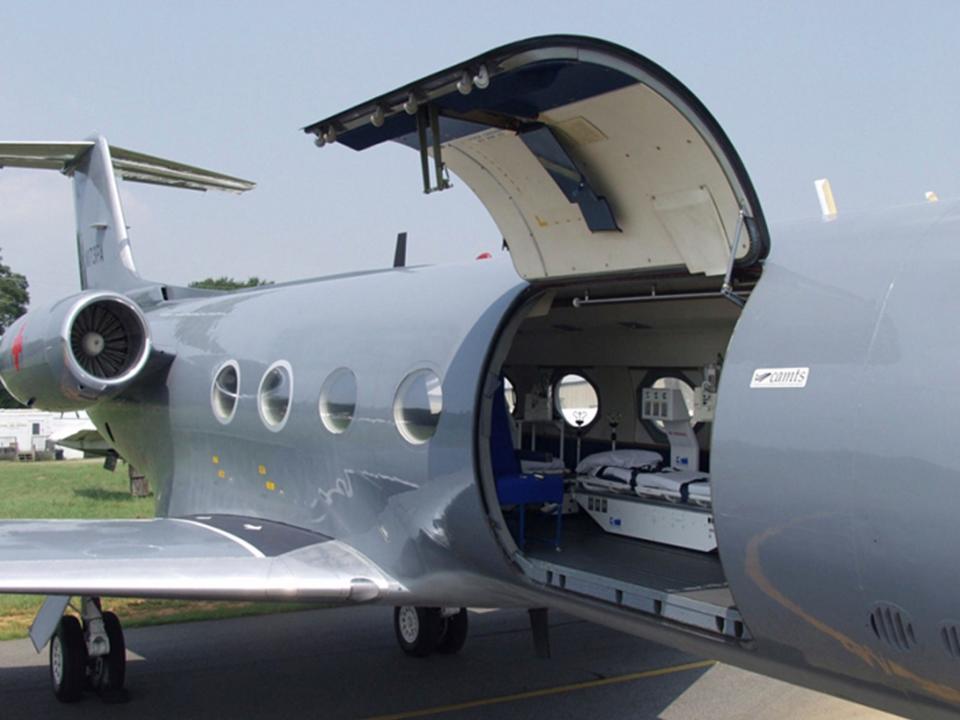 CDC Ebola plane Gulfstream