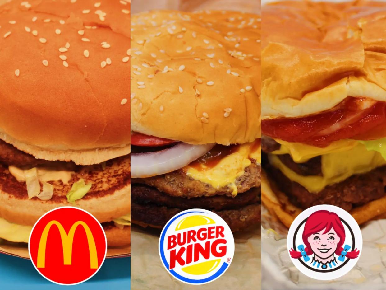 I tried the biggest burgers at 5 fast-food chains and my favorite ...