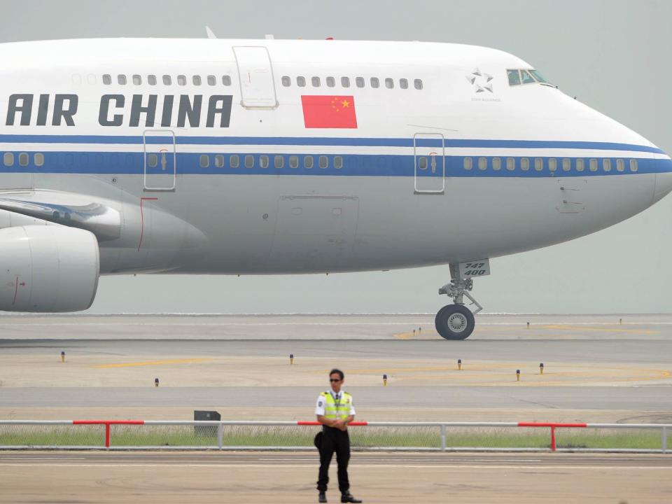 Air China was the only foreign airline offering flghts to Pyongyang: Getty