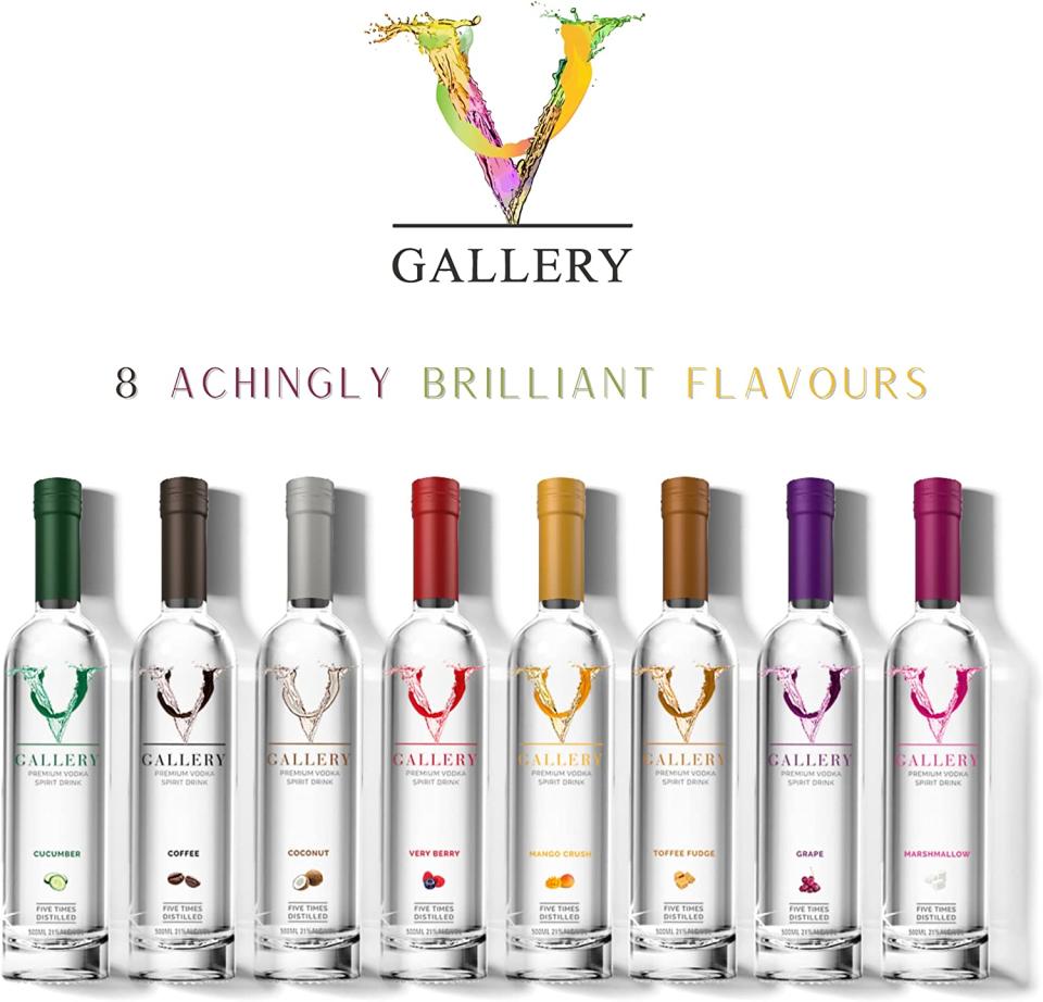 V Gallery Flavoured Vodka (Photo: Amazon)