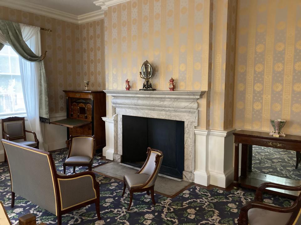 The parlor at Morris-Jumel House.