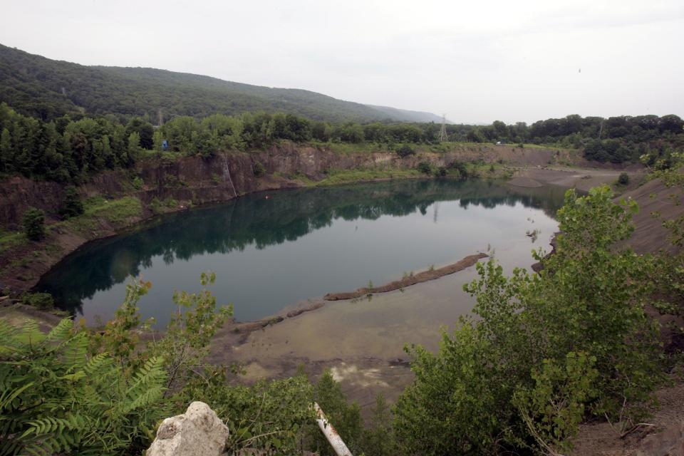 The former Tilcon New York Quarry in Suffern is among the properties Ramapo may sell to eliminate its deficit.