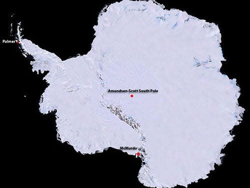 Three year-round US research stations in Antarctica that are part of the program.
