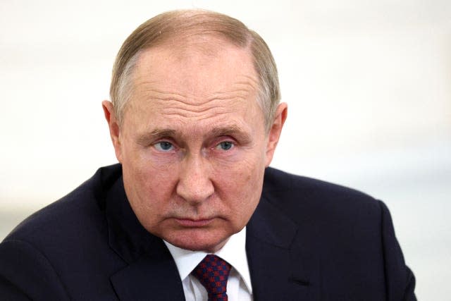 Russian President Vladimir Putin