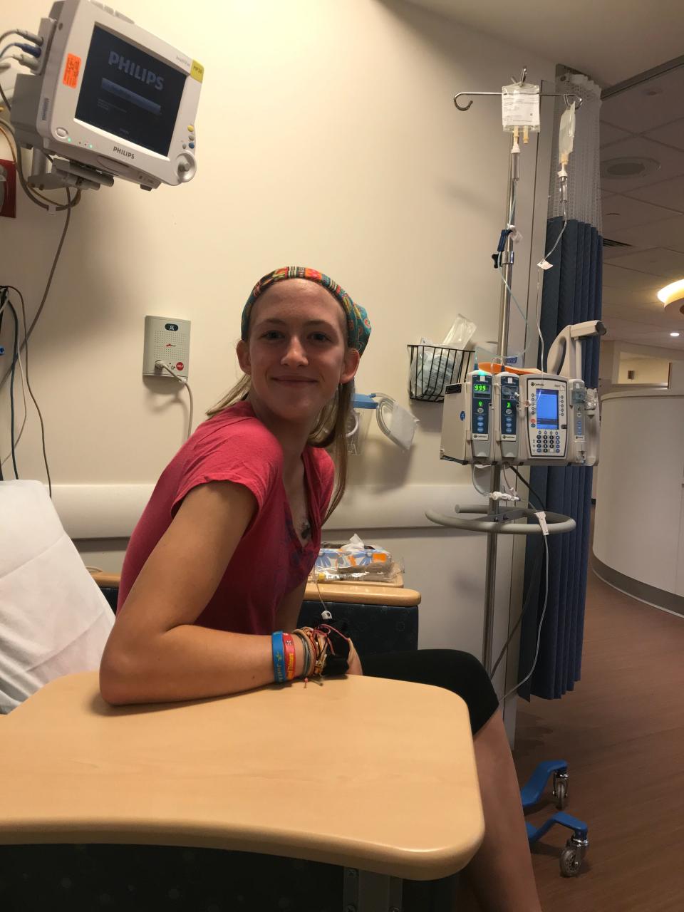 Throughout her treatment for metastatic alveolar rhabdomyosarcoma, Kyla McGarry of Berkley never complained and had a smile for everyone, her mother Kristina McGarry said. Kyla died at 16 in March 2020.