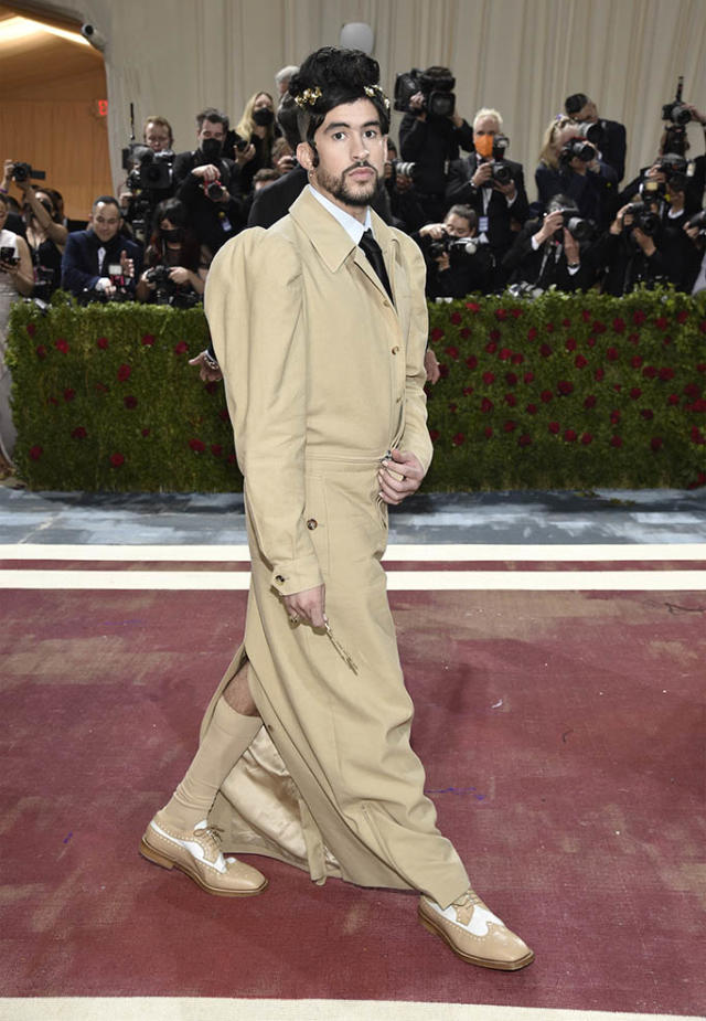 Bad Bunny Makes Met Gala Debut in a Burberry Boilersuit