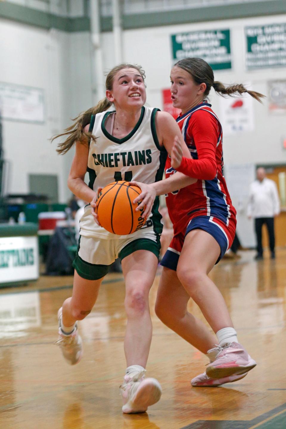 Jaina Yekelchik, Ponaganset girls basketball