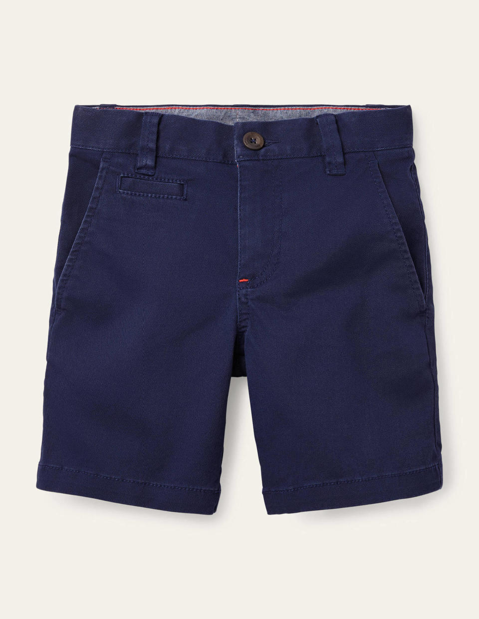 Navy chino shorts from Boden. 