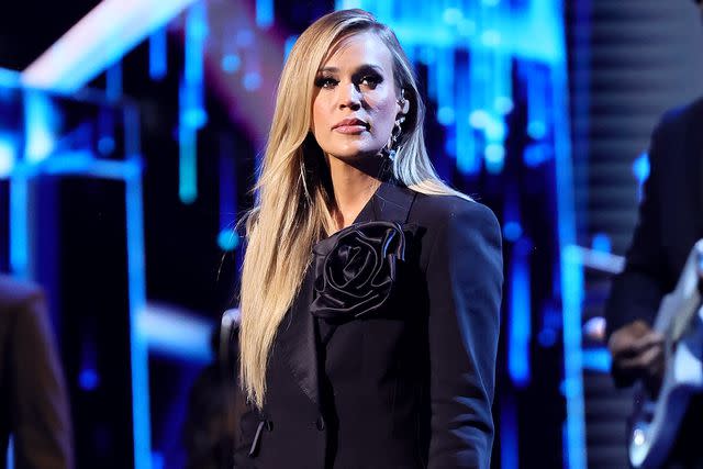 <p>Theo Wargo/Getty</p> Carrie Underwood performs onstage during the 38th Annual Rock & Roll Hall Of Fame Induction Ceremony at Barclays Center on November 3, 2023 in New York City