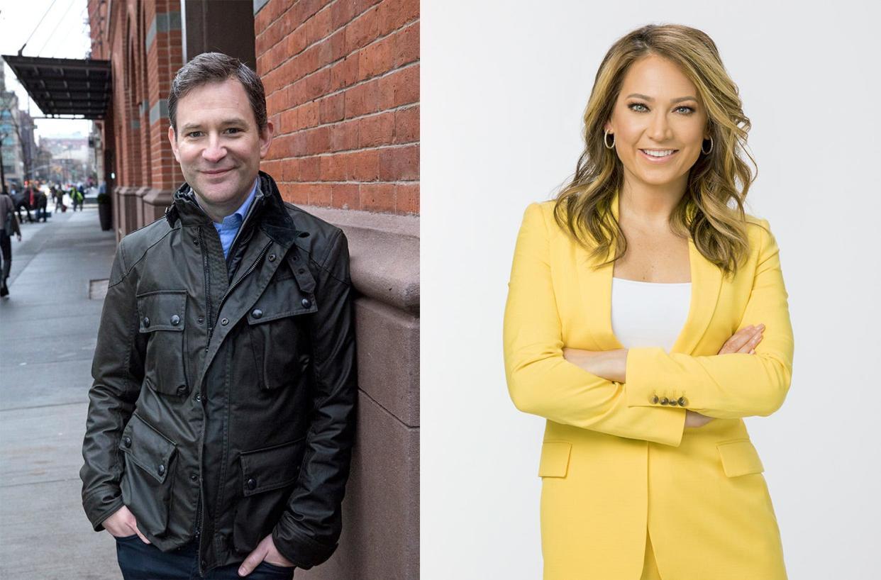 Dan Harris, left, and Ginger Zee will present the Schooler Lecture at University of Mount Union on April 27 on campus.