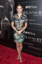 <p>Riley Keough<span> wore a Louis Vuitton dress to the 'Rebel In The Rye' Premiere in New York</span></p>