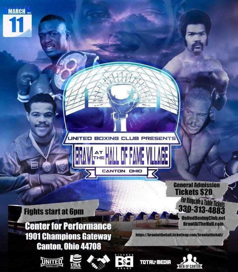 The Brawl at the Hall of Fame Village in Canton is an amateur boxing event on March 11 at the Center for Performance. Former heavyweight champion James "Buster" Douglas is scheduled to be at the event with fighters whom he trains in Columbus.