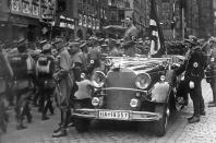 <p>After Adolf Hitler committed suicide in April 1945, the fuel tanks of his now redundant motor pool were drained to obtain the fuel to burn his body and that of his new wife, <strong>Eva Braun</strong>. Although a huge fan of cars, he never learned how to drive.</p>