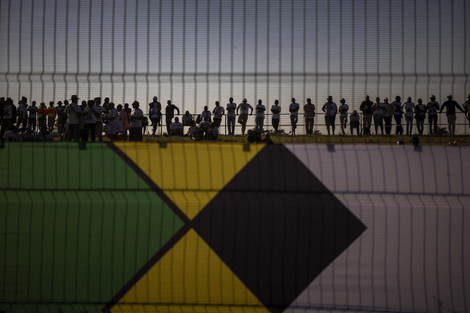 FILE - Supporters of the Inkatha Freedom Party attend an election rally in Richards Bay, near Durban, South Africa, on May 26, 2024, ahead of the 2024 general elections scheduled May 29. 2024. South Africa is in a moment of deep soul-searching after an election that brought a jarring split from the African National Congress, the very party that gave the country freedom and democracy 30 years ago. (AP Photo/Emilio Morenatti, File)