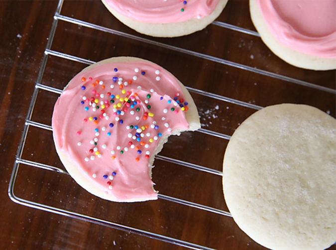The Best Soft Sugar Cookie and Cream Cheese Frosting