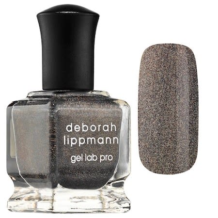 Shop Now: Deborah Lippmann Gel Lab Pro Nail Polish in Black Magic Woman, $14, available at Sephora.