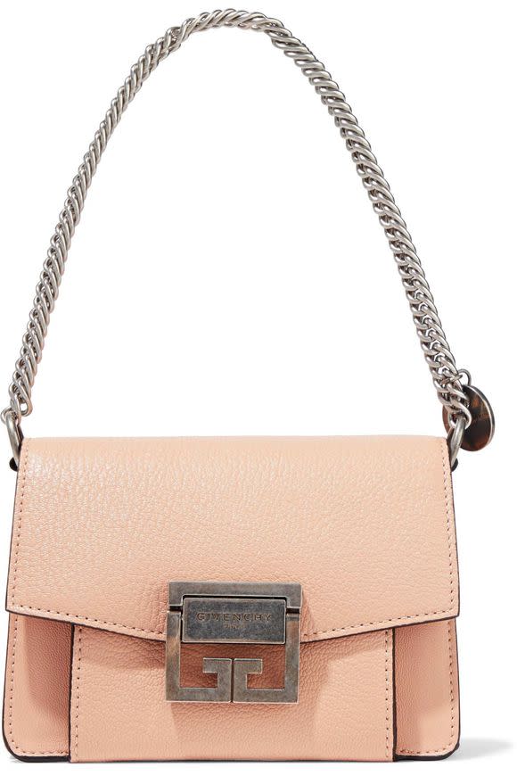 Givenchy CV3 Mini Pebbled-leather Shoulder Bag
