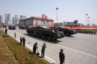 N. Korea missile launch fails on founder's birthday