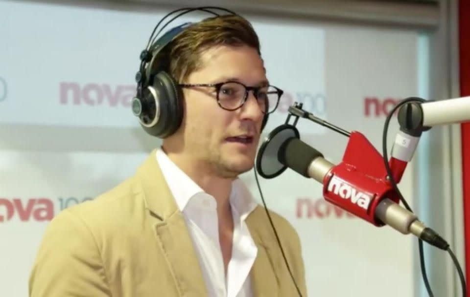 Rob made the upsetting statement on a rival radio show. Source: Nova FM