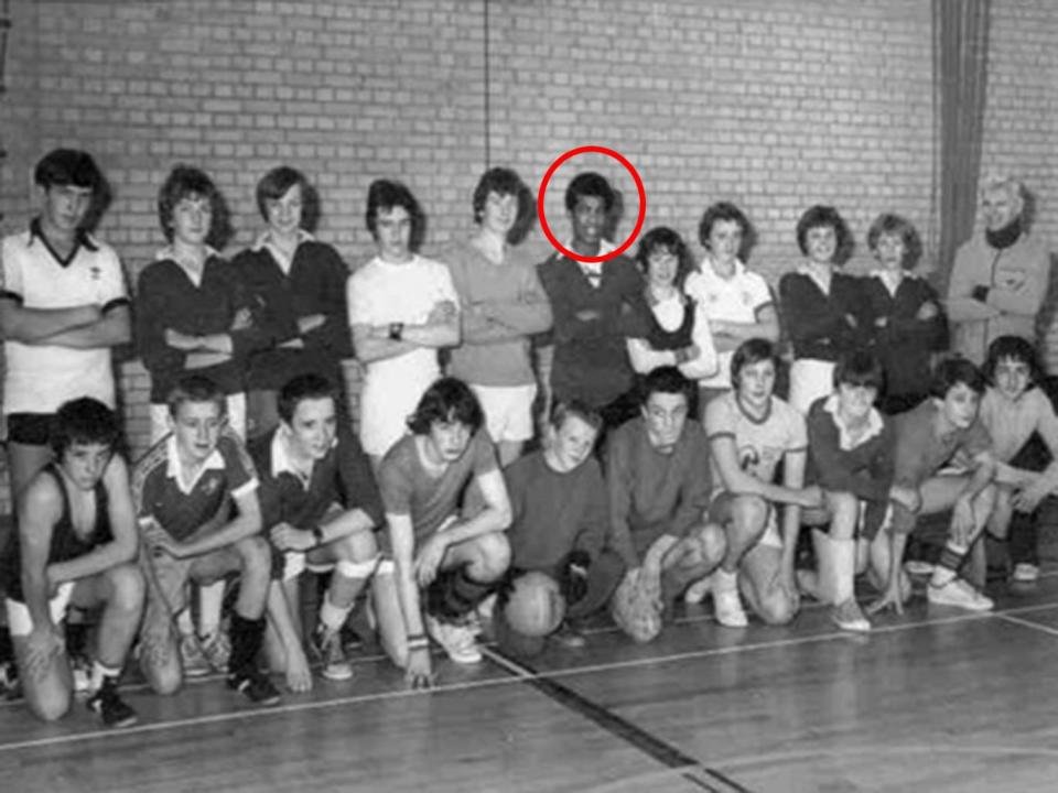 Khalid Masood during his school days, when he was known as Adrian Ajao (Huntley's School)