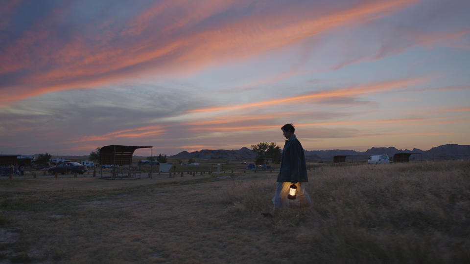 McDormand is houseless but not homeless in 'Nomadland'<span class="copyright">Courtesy of SEARCHLIGHT PICTURES</span>