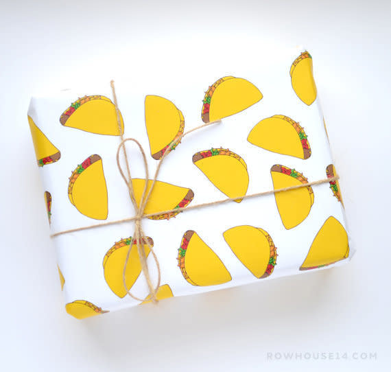 Almost. <a href="https://www.etsy.com/listing/475994548/tacos-gift-wrap-funny-wrapping-paper?ga_order=most_relevant&amp;ga_search_type=all&amp;ga_view_type=gallery&amp;ga_search_query=taco&amp;ref=sr_gallery_43" target="_blank">Shop it here</a>.&nbsp;