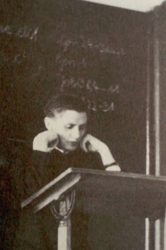 Joseph Ratzinger, en su época de estudiante