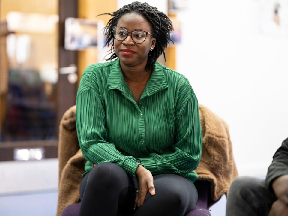 Tola Scott at the centre in Brixton (Daniel Hambury/Stella Pictures Ltd)